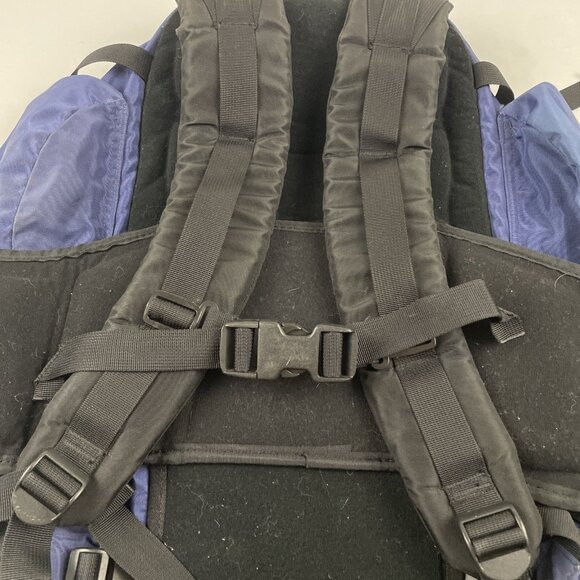 Vintage Kelty Redwing Internal Frame Hiking Backpack Blue Padded Straps - Picture 7 of 14